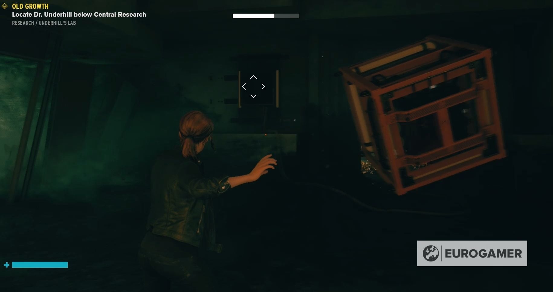 Control Old Growth finding the Mold samples and defeating Mold1